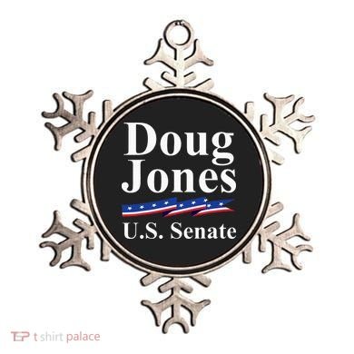 Doug Jones Us Senate Vote Democrat Ornament