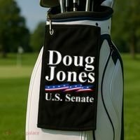 Doug Jones Us Senate Vote Democrat Golf Towel thumb 2