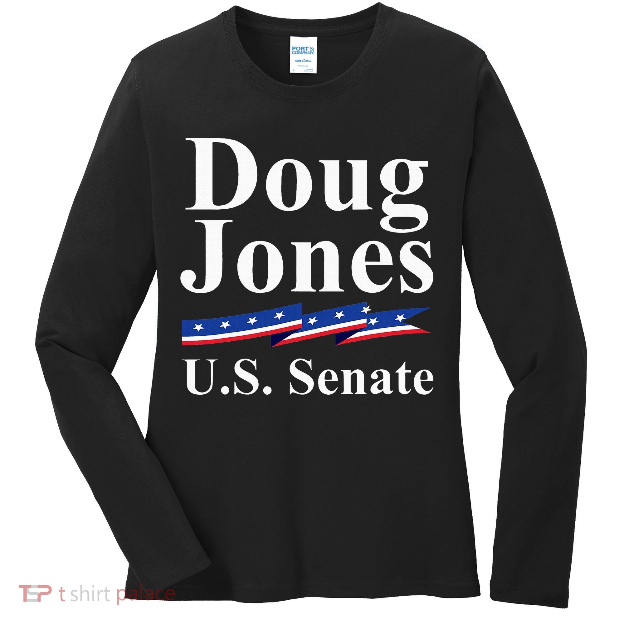 Doug Jones Us Senate Vote Democrat Women's Long Sleeve Shirt