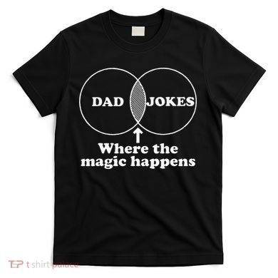 Dad Jokes Venn Diagram T-Shirt