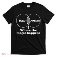 Dad Jokes Venn Diagram T-Shirt thumb 0