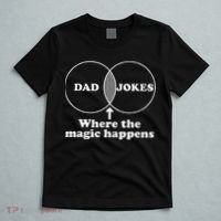 Dad Jokes Venn Diagram T-Shirt thumb 5