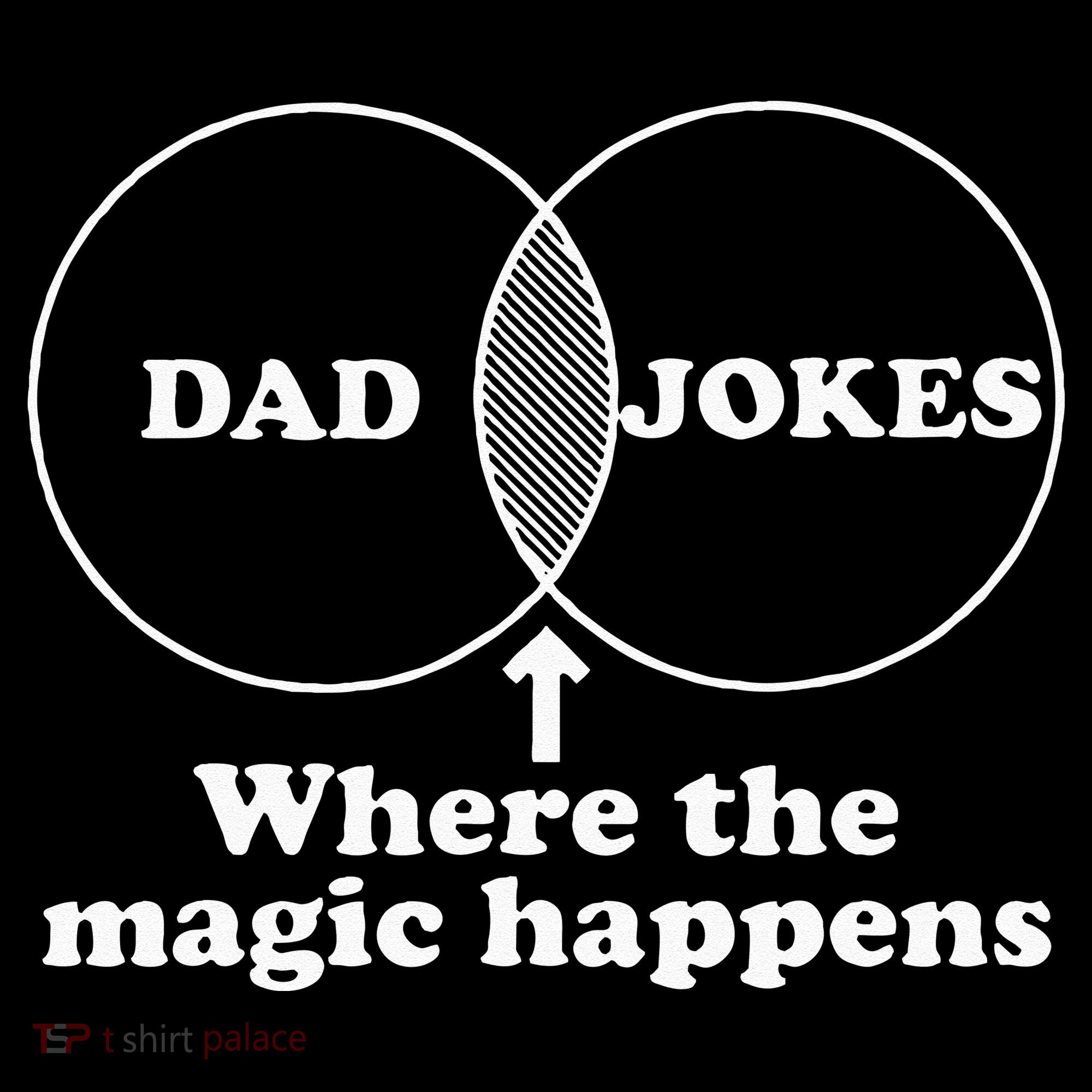 Dad Jokes Venn Diagram T-Shirt