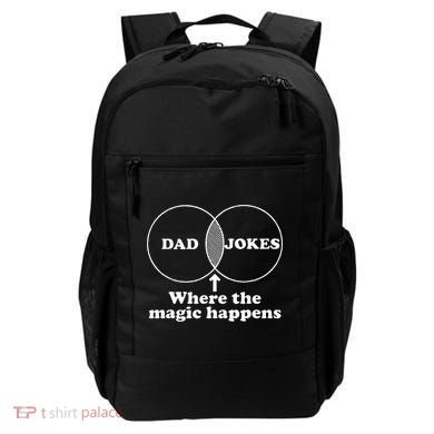 Dad Jokes Venn Diagram Backpack