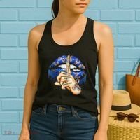 Don't Judge What You Don't Understand Autism Awareness Lips Women's Tank Top thumb 2