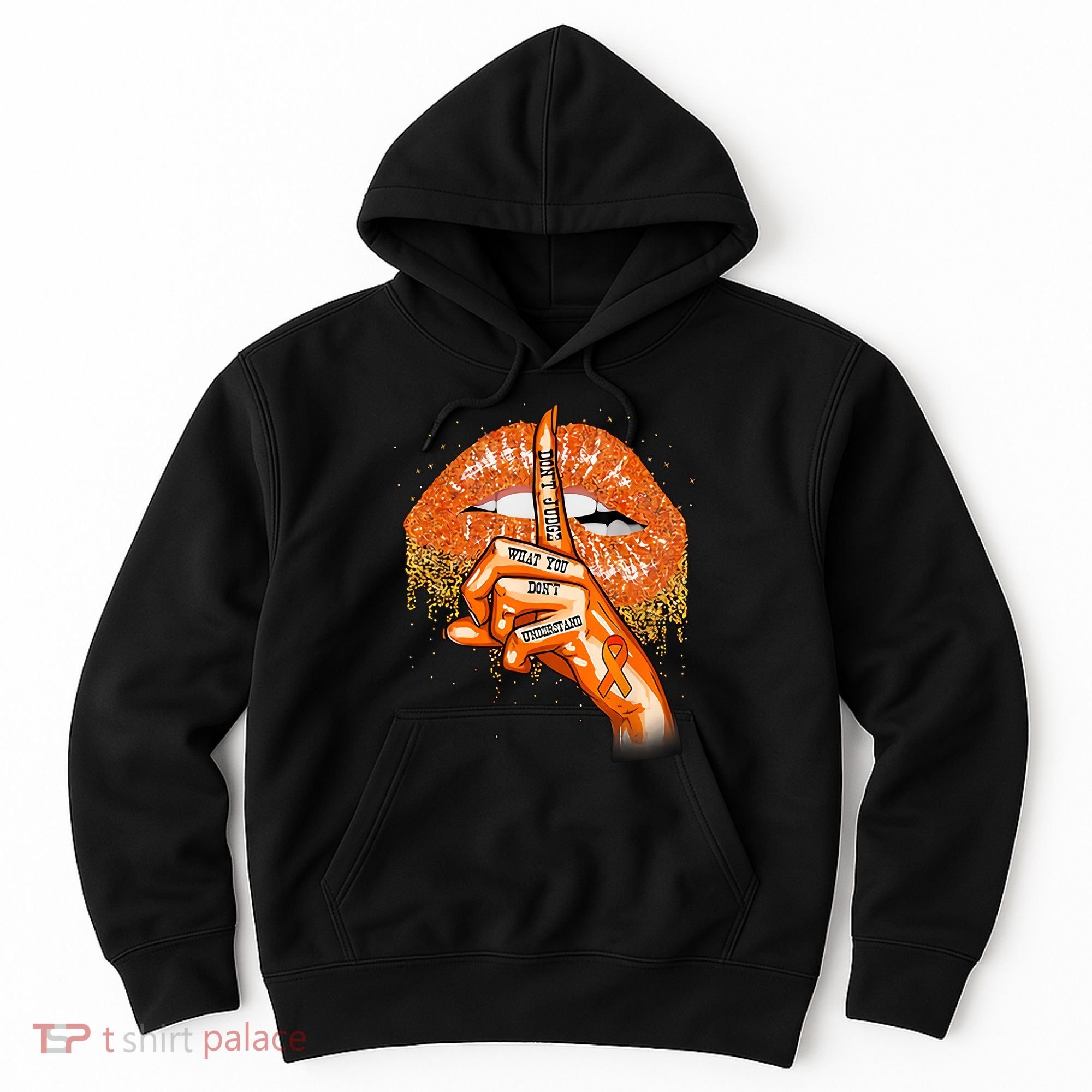 Don't Judge What You Don't Understand Multiple Sclerosis Awareness Hoodie
