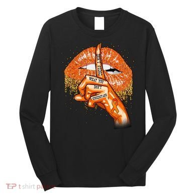Don't Judge What You Don't Understand Multiple Sclerosis Awareness Long Sleeve Shirt