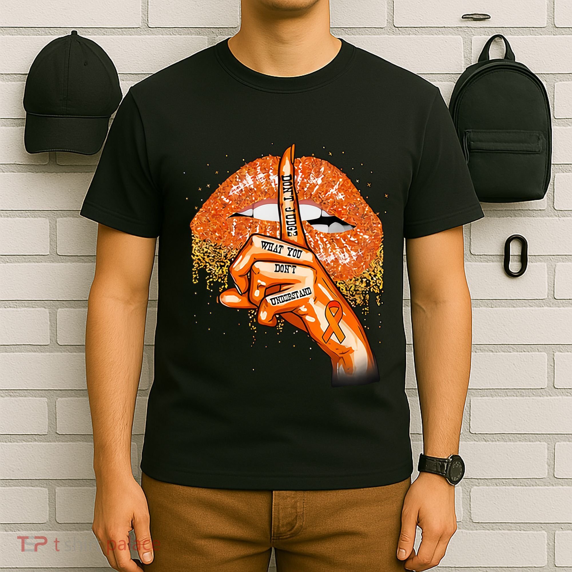Don't Judge What You Don't Understand Multiple Sclerosis Awareness T-Shirt