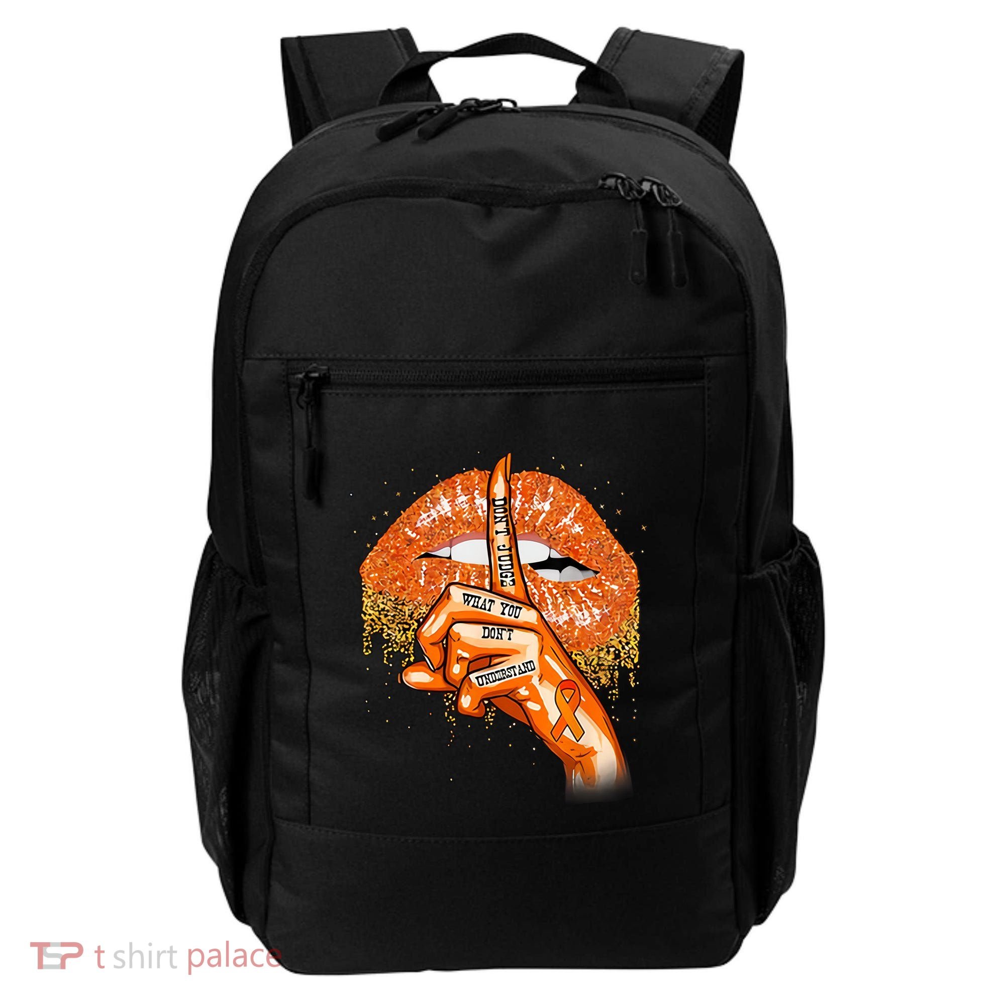 Don't Judge What You Don't Understand Multiple Sclerosis Awareness Backpack