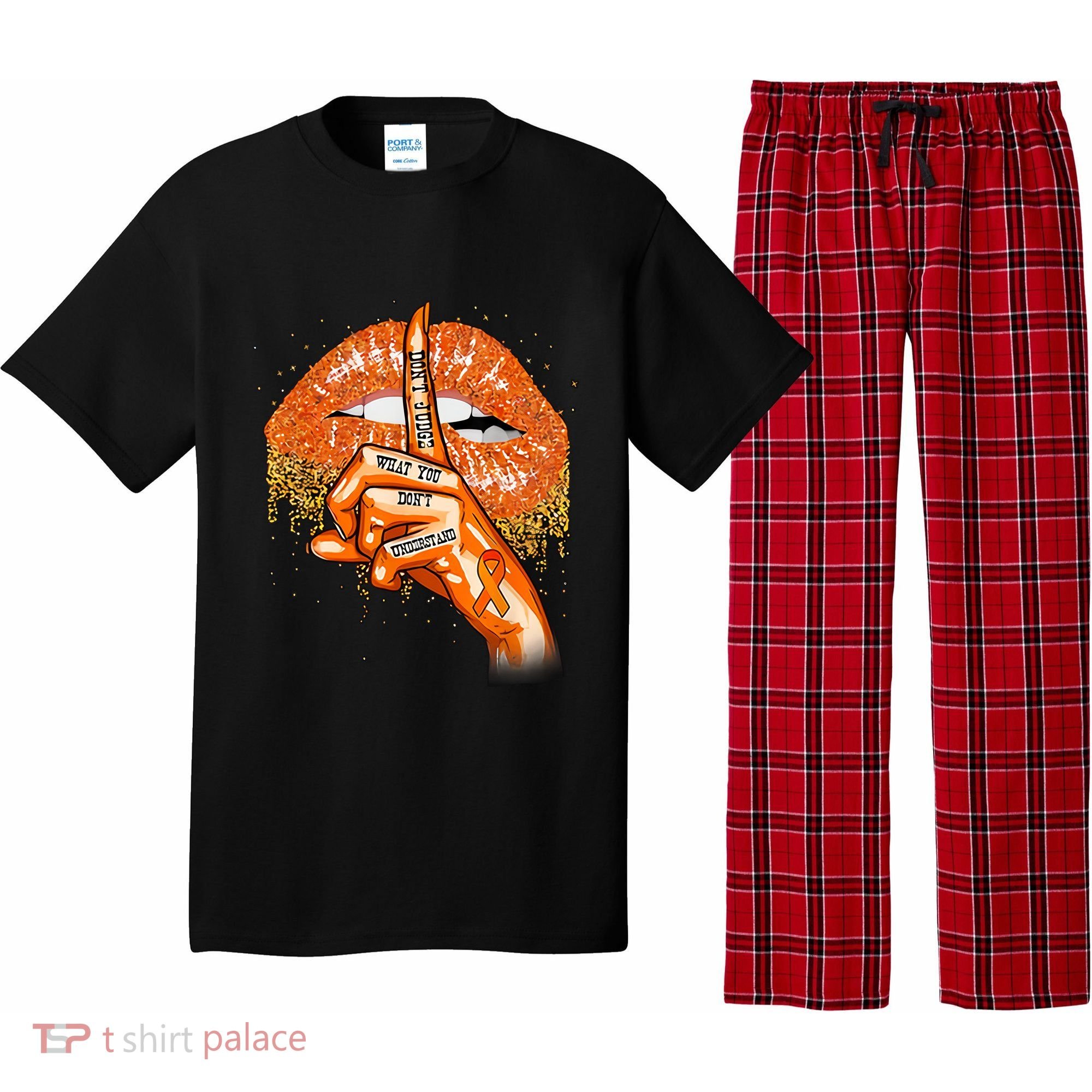 Don't Judge What You Don't Understand Multiple Sclerosis Awareness Pajama Set