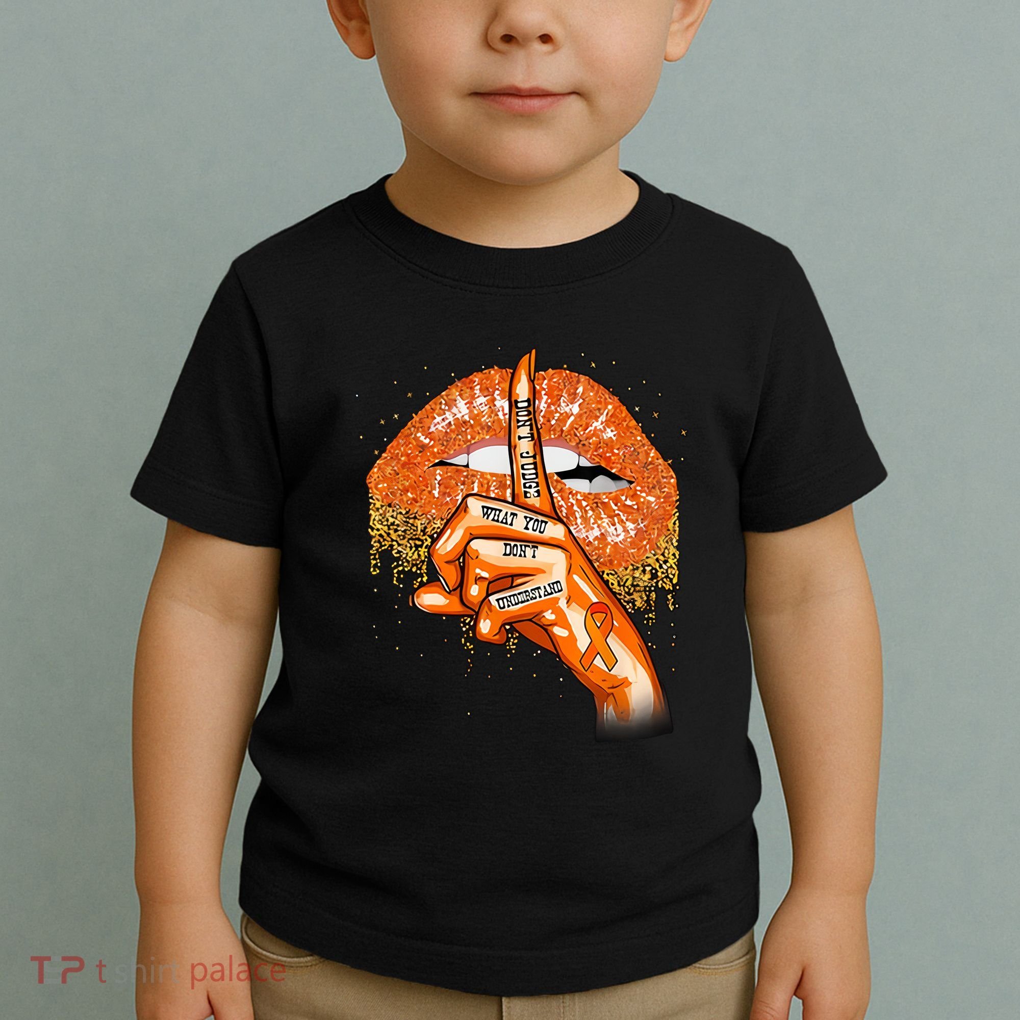 Don't Judge What You Don't Understand Multiple Sclerosis Awareness Toddler T-Shirt