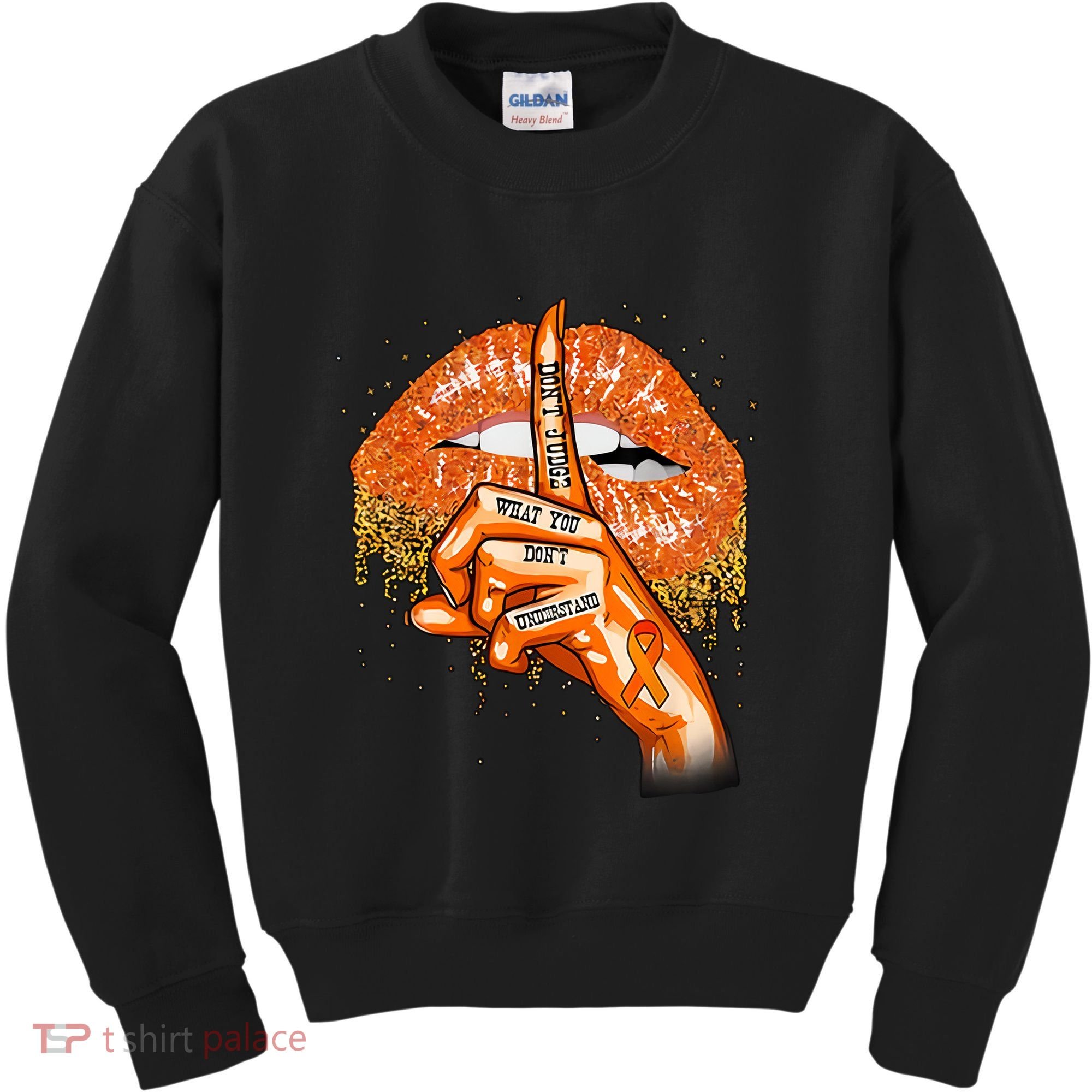 Don't Judge What You Don't Understand Multiple Sclerosis Awareness Kids Sweatshirt