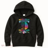 Dont Judge What You Dont Understand Mental Health Support Kids Hoodie thumb 0