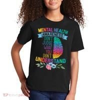 Dont Judge What You Dont Understand Mental Health Support Kids T-Shirt thumb 2