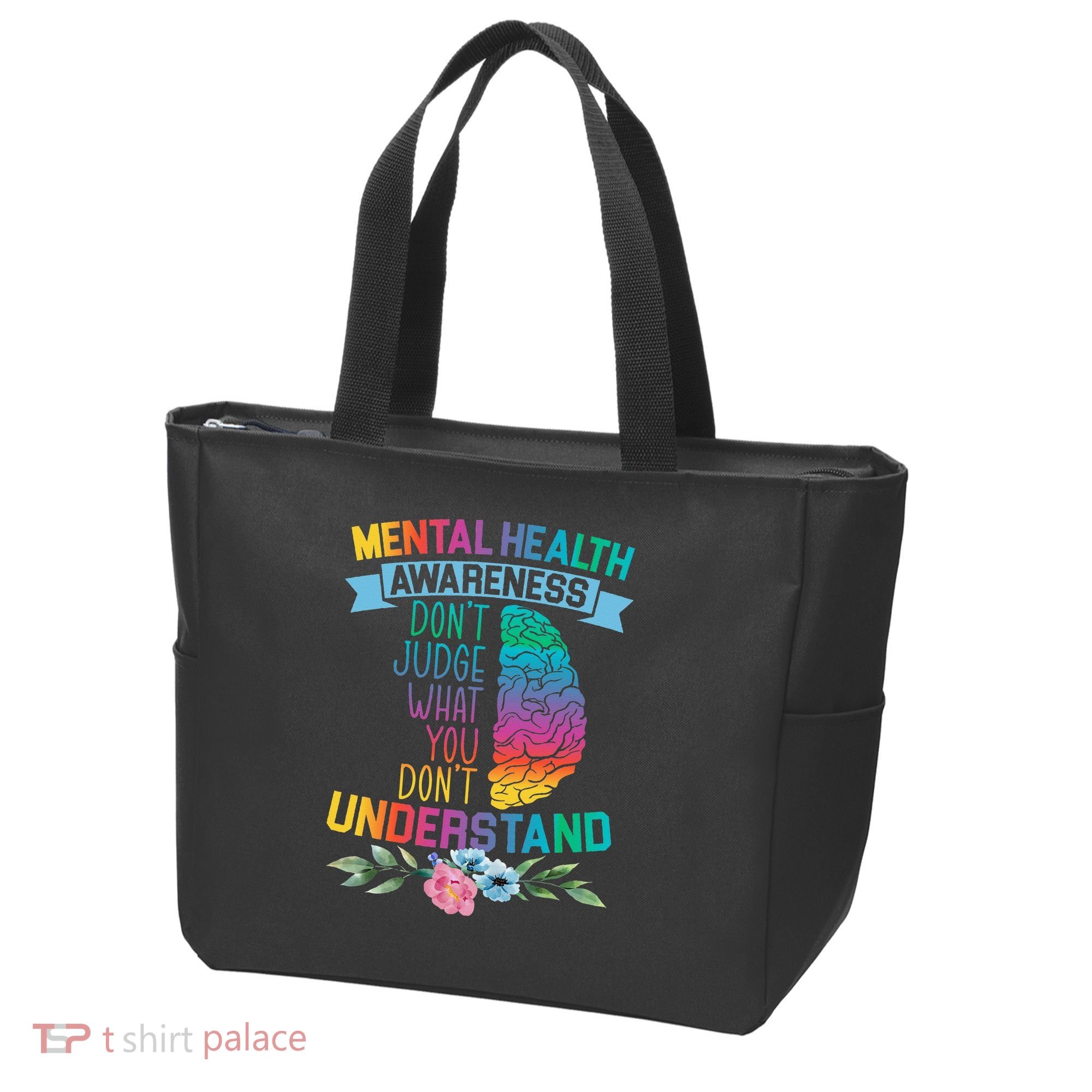 Dont Judge What You Dont Understand Mental Health Support Tote Bag