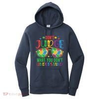 Don't Judge What You Don't' Understand Autism Awareness Month Women's Hoodie thumb 0