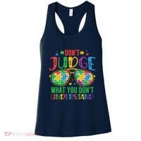 Don't Judge What You Don't' Understand Autism Awareness Month Women's Tank Top thumb 0