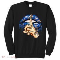 Dont Judge What You Dont Understand Autism Awareness Lips Sweatshirt thumb 0