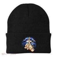 Dont Judge What You Dont Understand Autism Awareness Lips Beanie thumb 0