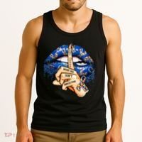 Dont Judge What You Dont Understand Autism Awareness Lips Tank Top thumb 3
