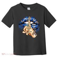 Dont Judge What You Dont Understand Autism Awareness Lips Toddler T-Shirt thumb 0