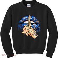 Dont Judge What You Dont Understand Autism Awareness Lips Kids Sweatshirt thumb 0