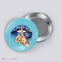 Dont Judge What You Dont Understand Autism Awareness Lips Button thumb 0