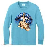 Dont Judge What You Dont Understand Autism Awareness Lips Kids Long Sleeve Shirt thumb 0
