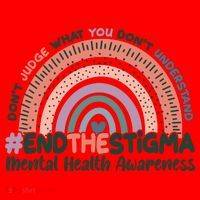 Don't Judge What You Don't Understand #End The Stigma Santa Hat thumb 1