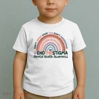 Don't Judge What You Don't Understand #End The Stigma Toddler T-Shirt thumb 2