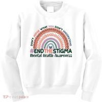 Don't Judge What You Don't Understand #End The Stigma Kids Sweatshirt thumb 0