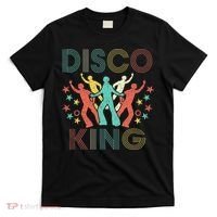 Disco King 1970s 1980s Distressed Dance 70s T-Shirt thumb 0