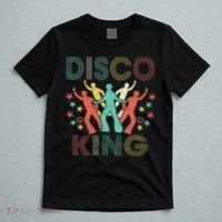 Disco King 1970s 1980s Distressed Dance 70s T-Shirt thumb 5
