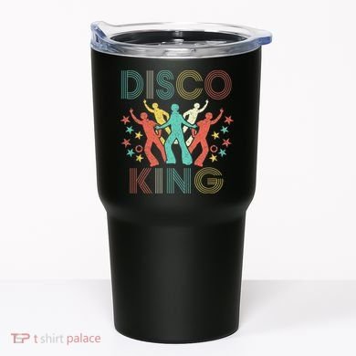 Disco King 1970s 1980s Distressed Dance 70s Tumbler