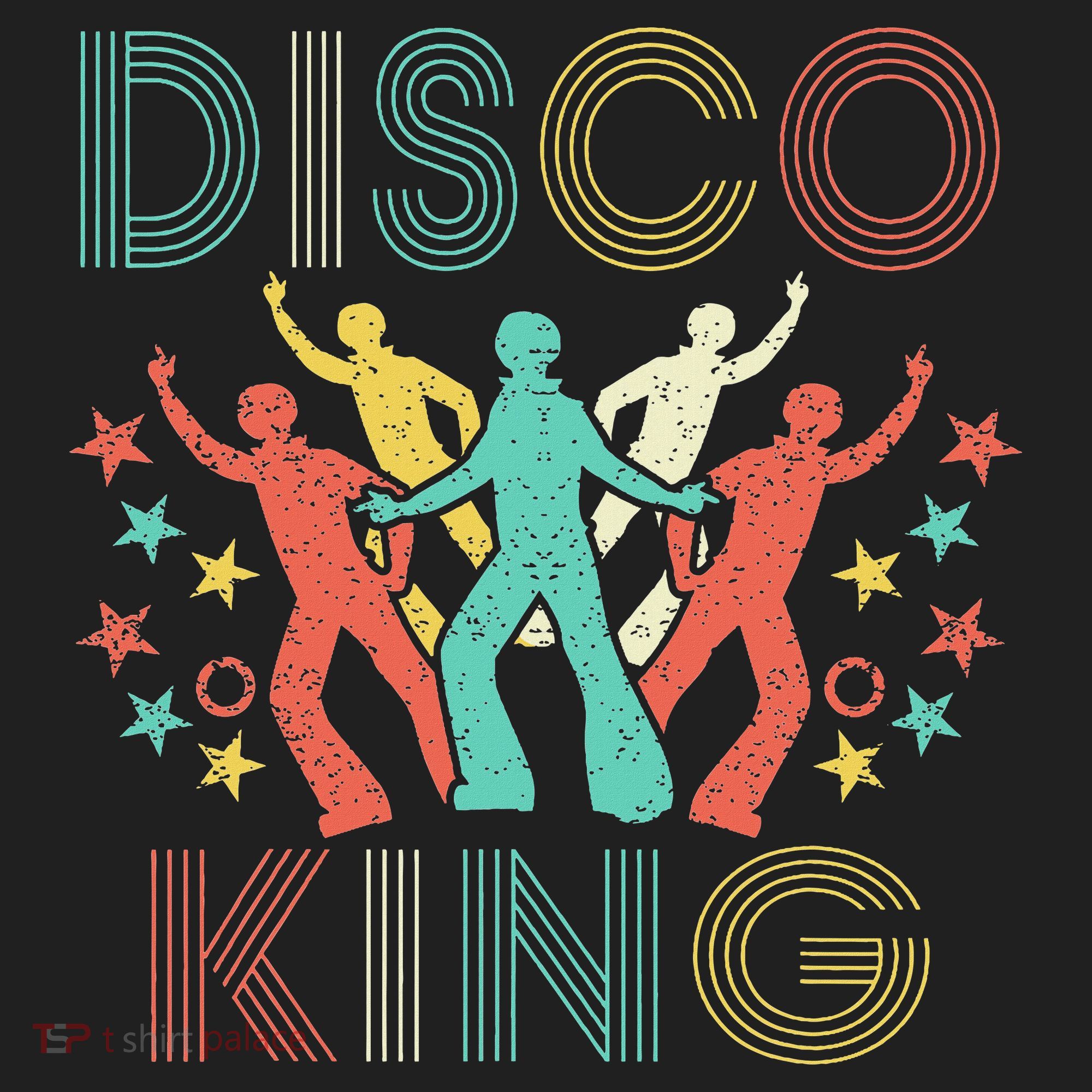 Disco King 1970s 1980s Distressed Dance 70s Tumbler