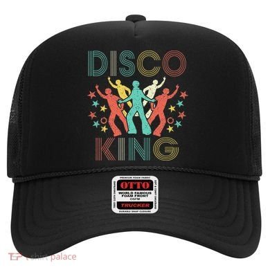 Disco King 1970s 1980s Distressed Dance 70s Hat