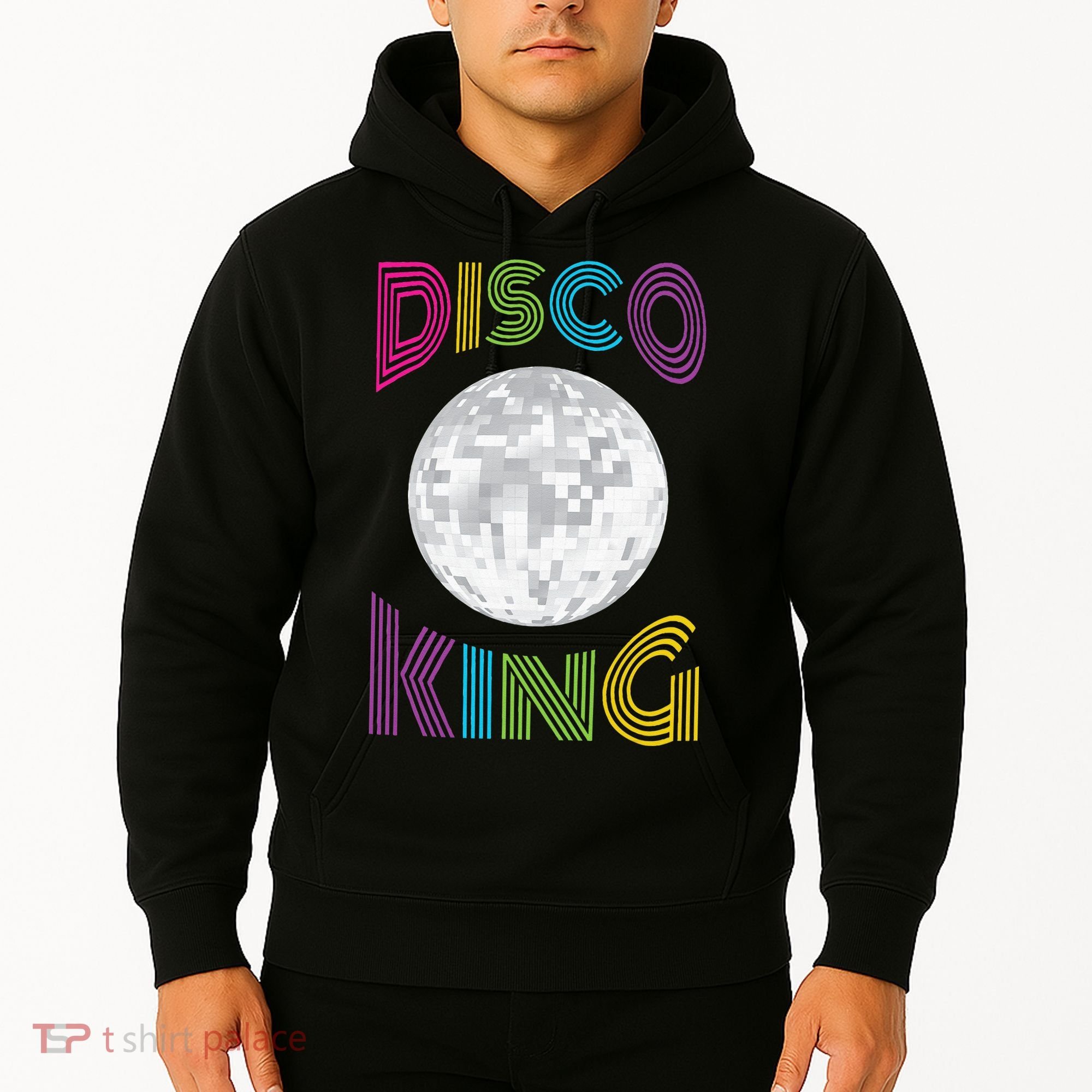 Disco King 70s Seventies Costume Hoodie