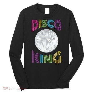 Disco King 70s Seventies Costume Long Sleeve Shirt