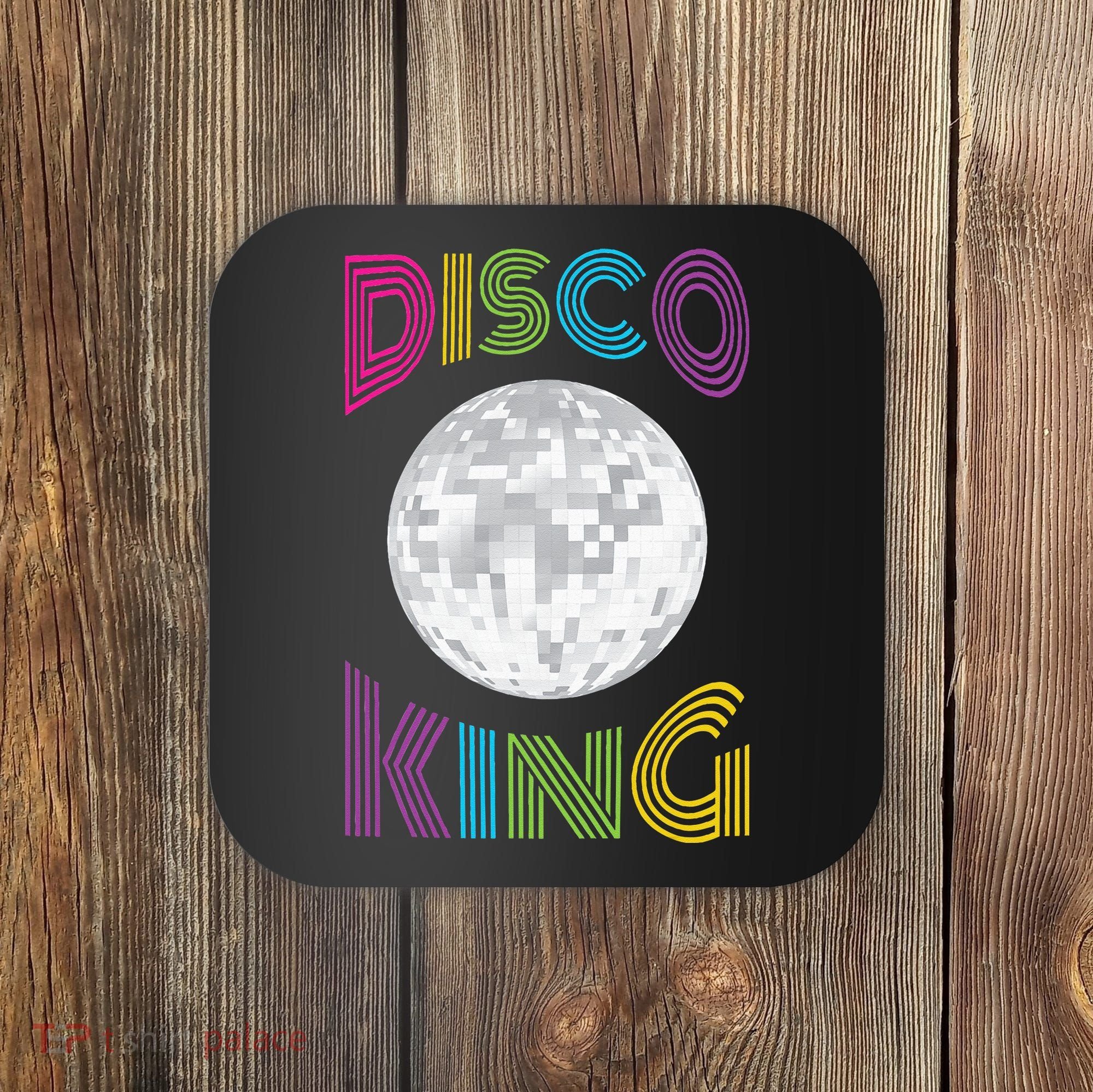 Disco King 70s Seventies Costume Coaster