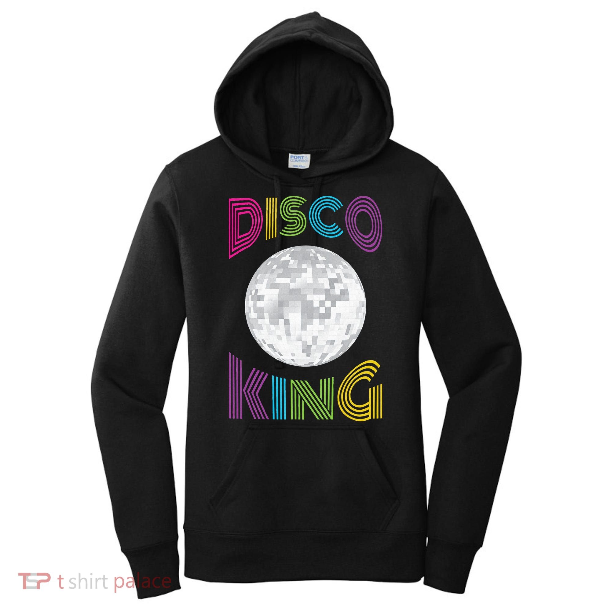 Disco King 70s Seventies Costume Women's Hoodie