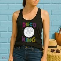 Disco King 70s Seventies Costume Women's Tank Top thumb 2