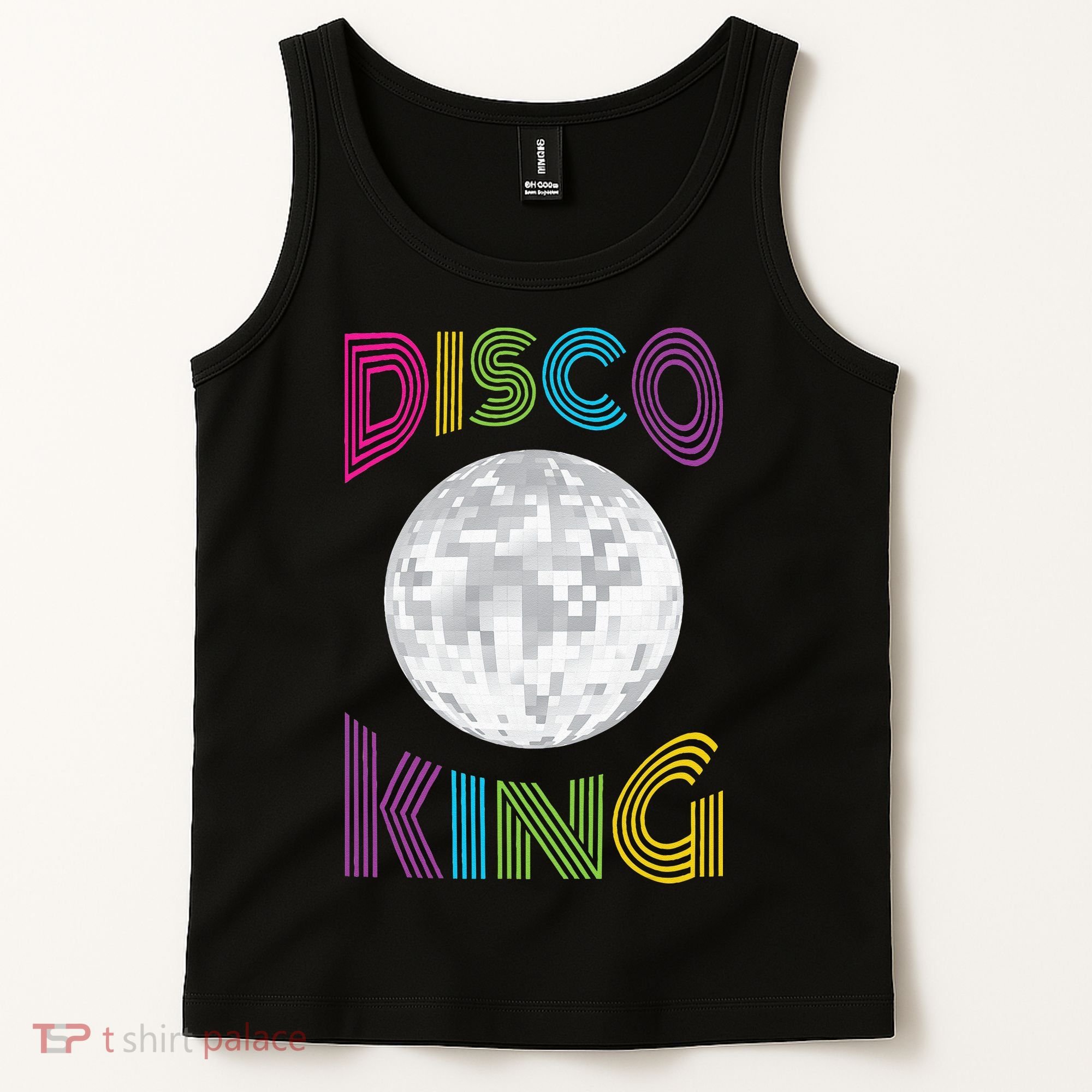 Disco King 70s Seventies Costume Tank Top