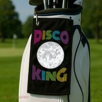 Disco King 70s Seventies Costume Golf Towel thumb 2