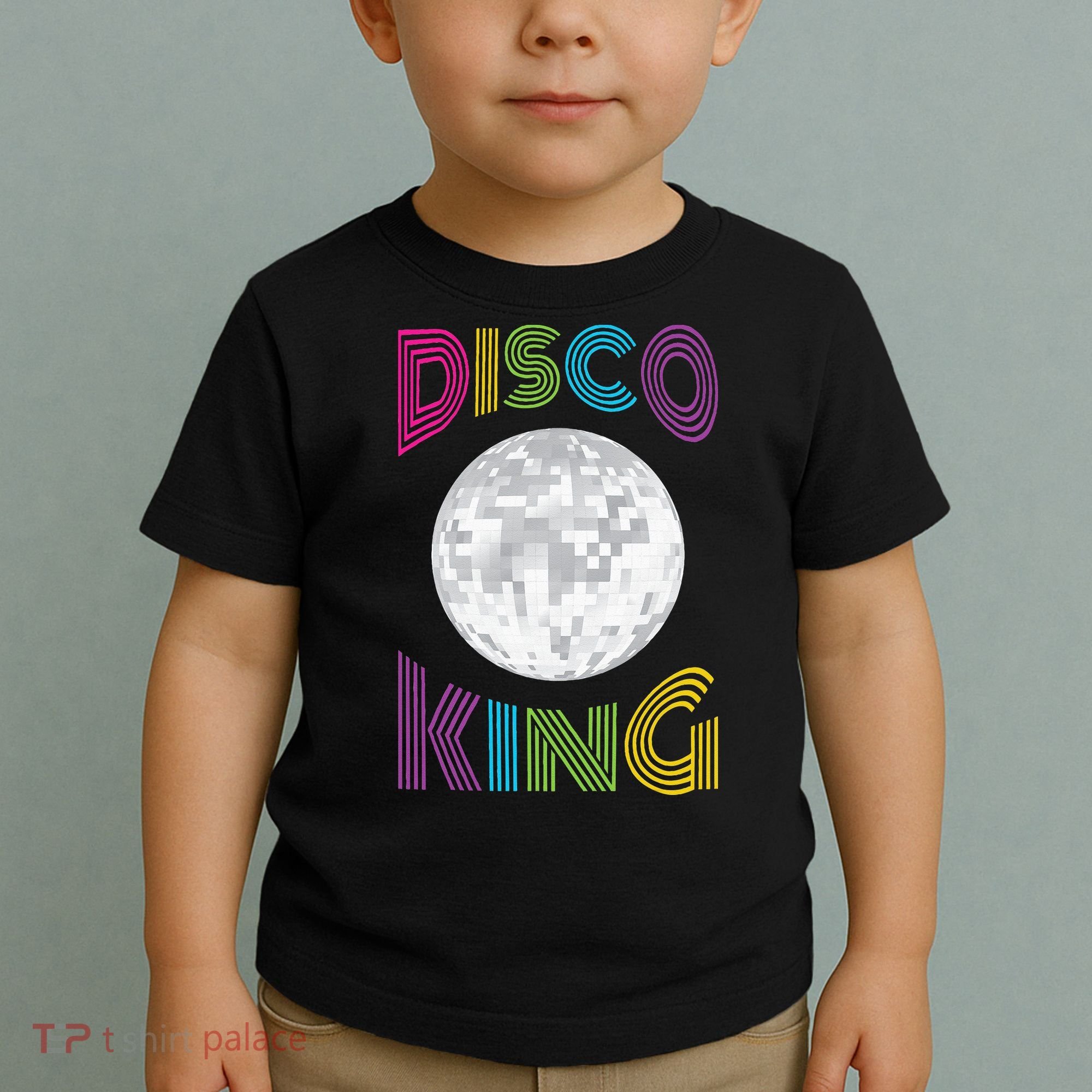 Disco King 70s Seventies Costume Toddler T-Shirt