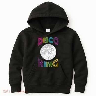 Disco King 70s Seventies Costume Kids Hoodie