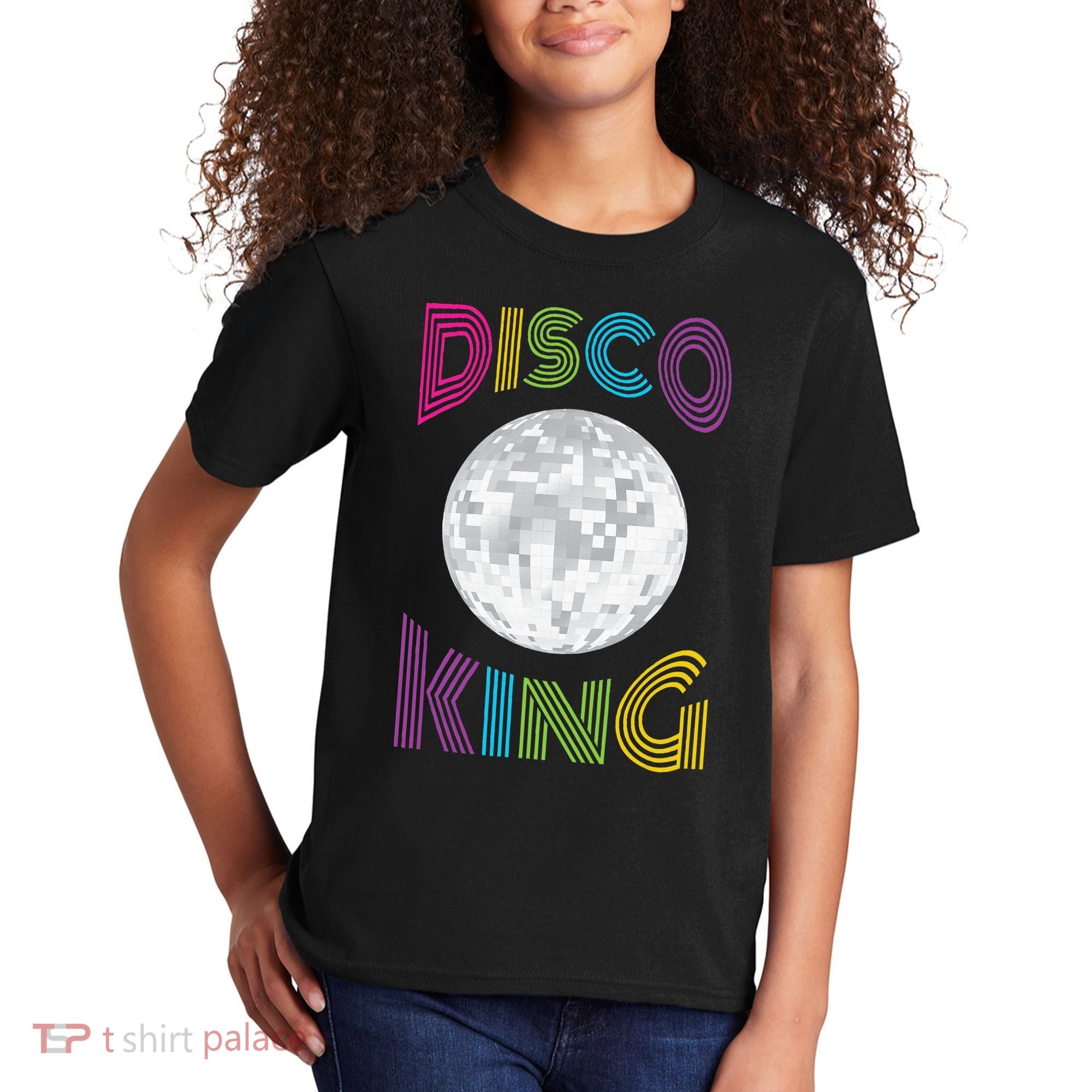 Disco King 70s Seventies Costume Kids T-Shirt