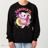 Dancolotl Kawaii Axolotl Dancing Axolotl Lover Ballet Dancer Women's Sweatshirt thumb 0