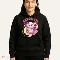 Dancolotl Kawaii Axolotl Dancing Axolotl Lover Ballet Dancer Hoodie thumb 5