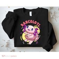 Dancolotl Kawaii Axolotl Dancing Axolotl Lover Ballet Dancer Sweatshirt thumb 2