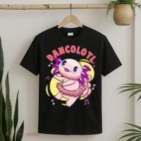 Dancolotl Kawaii Axolotl Dancing Axolotl Lover Ballet Dancer T-Shirt thumb 2